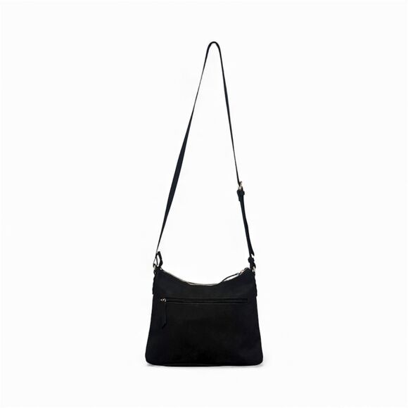 Rosetti Jane Crossbody Shoulder Bag Purse in Black & Gold Adjustable Strap NWOT - Picture 4 of 8